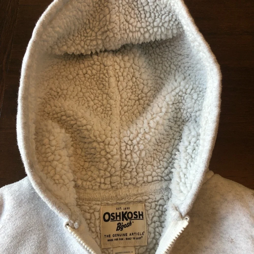 Oshkosh full zip with stars
